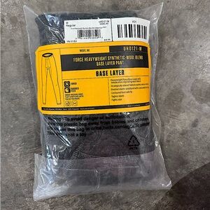 Carhartt Force Heavyweight Synthetic-Wool Blend Base Layer Pant - Mens Medium